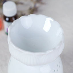 Аромалампа белая 10 см / XL-0008 /уп 60/ - ГалеонТрейд фото 4