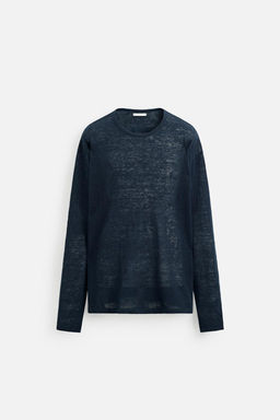 100% LINEN SWEATER - Zara фото 7