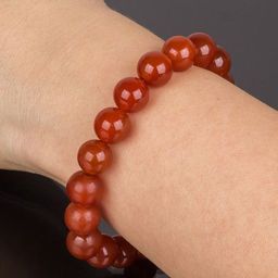 Браслет из Сердолика 17,5 см - Радуга самоцветов фото 2