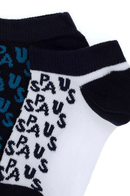 Erkek _ocuk Beyaz Patik _orap Sepette S_rpriz _ndirim - U.s. polo assn фото 2