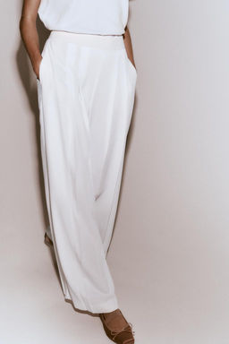 PALAZZO TROUSERS WITH DARTS - Zara фото 3