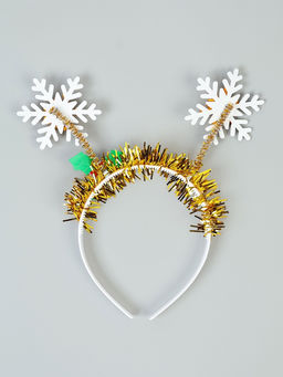 Карнавальный ободок новогодний Снежинка