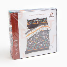 Постельное бельё Этель евро Урбан 200х217 см, 240*220 см, 70х70 см - 2 шт., 100% хлопок, бязь 125 г/м  фото 5