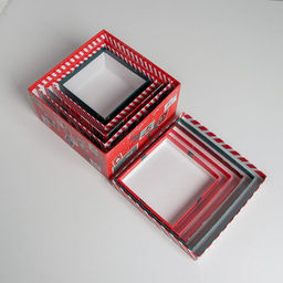 Набор подарочных коробок 5 в 1 Новогодняя почта, 14?14?8 - 22?22?12 см, Новый год