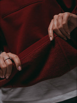 Брамея свитшот женский (черный) - Lovetex фото 24