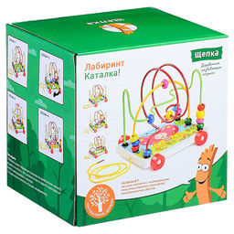 Лабиринт-каталка "Коровка" вид 2