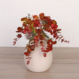 Цена за 4 шт. Искусственные цветы "Волшебство трав" 35см Эвкалипт красный