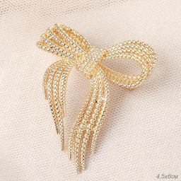 Брошь Бант / 5000-35 /уп 24/