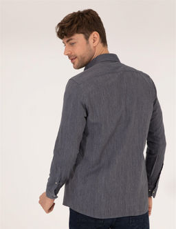 Mavi Slim Fit Uzun Kollu G_mlek - Pierre cardin фото 5