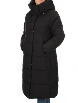 L-71 BLACK Пальто зимнее женское Flance Rose (200 гр. холлофайбер) - Фабричный китай фото 3