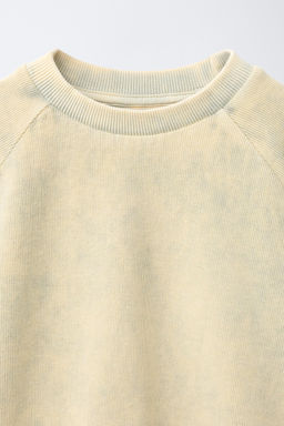 CAMISETA GARMENT DYE / Crudo