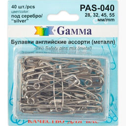БУЛАВКИ PAS-040 АНГЛИЙСКИЕ АССОРТИ GAMMA