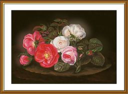 Набор для вышивания Нова Слобода СР 3279 Симфония роз 41.3 х 28 см