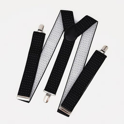 Подтяжки взрослые, ширина 2,5 см, цвет чёрный - Simaland фото 4