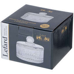 ЕМКОСТЬ ДЛЯ ХРАНЕНИЯ LEFARD С КРЫШКОЙ DIAMANT 10,5*10 СМ, 280 МЛ фото 2