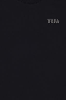 Erkek _ocuk Siyah Bisiklet Yaka Ti__rt - U.s. polo assn фото 3