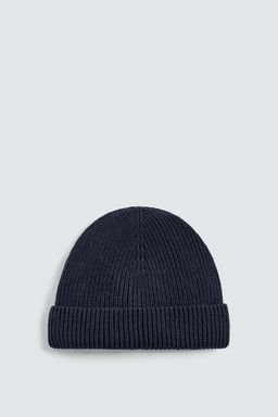 COTTON AND CASHMERE KNIT BEANIE - Zara фото 3