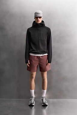 TECHNICAL COMBINED FLEECE HOODIE