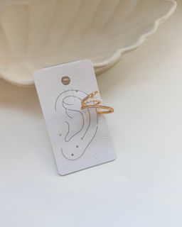 Серьги - кафф