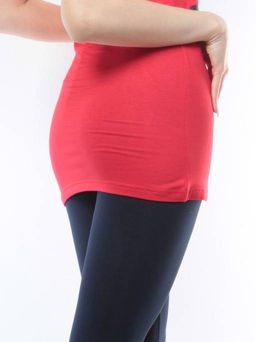 1202 RED/DK. BLUE Спортивный костюм для фитнеса женский (90% вискоза, 10% лайкра)