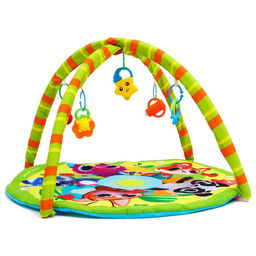 Развивающий коврик с дугами Весёлые малыши, 85х85 см, Крошка Я  фото 2