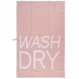 Полотенце кухонное махровое "Чаепитие" 40х60см, хлопок 100%, с петелькой, набор 2шт, цвета микс, на хангере (Китай)