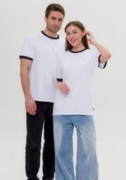95% хлопок, 5% лайкра футболка НЕ ПРОСВЕЧИВАЕТ - Knitka wear фото 5