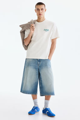 Camiseta con motivo estampado Loose Fit - H&m фото 29