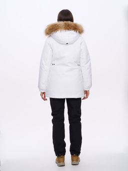 T3442-6 Куртка зимняя парка с капюшоном удлиненная - Strobbs фото 7