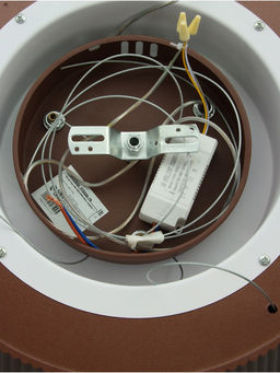 Люстра Freya 42 Вт LED 3000-6000К кофе Ø45 см