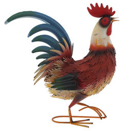 Фигура декоративная "Петух", L37 W15,5 H41,5 см