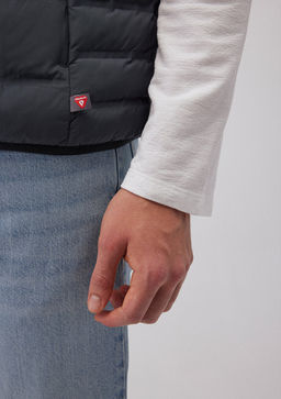 Lacivert Sisme Yelek - Mavi фото 4