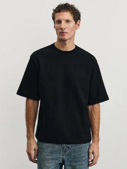 Футболка из смесового хлопка / Zarina фото 3