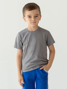Футболка детская серая