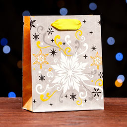 Цена за 12 шт. Пакет ламинированный Праздничные чудеса 11,5 х 14,5 х 6 см - Simaland фото 3