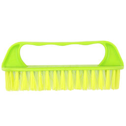 Щетка хозяйственная пластмассовое основание Радуга 13,5х5,3х5,3см, жесткая щетина 2см, мятный (Китай) - Домашняя мода фото 11