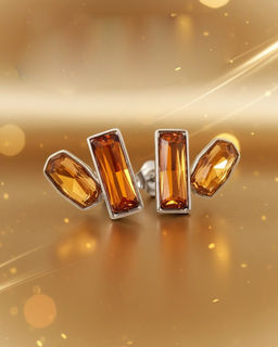 Серьги с кристаллами Swarovski