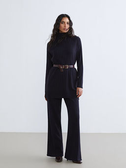 Beli Lastikli Geni? Pa?a Kad?n Triko Pantolon