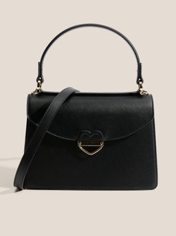 Женская сумка с ручками LOVE MOSCHINO DESERT BLOOMS Артикул 4561118, черный