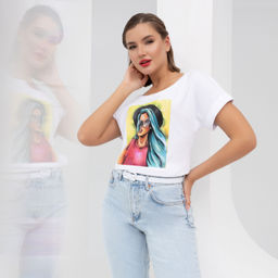 Футболка Летний вайб (кокетка)