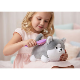 Собака "Пушистик" в коробке