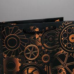 Пакет ламинированный вертикальный Steel, MS 18 23 10 см - Дарите счастье фото 3