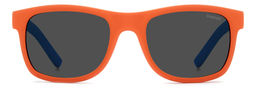 Солнцезащитные очки Polaroid Kids PLD 8020/S Оранжевый, детские  фото 2