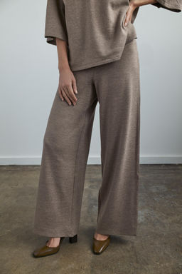 BASIC PIQU_ TROUSERS - Zara фото 10