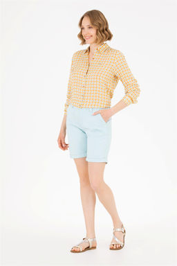 Женская рубашка лосося с длинным рукавом - U.s. polo assn фото 11