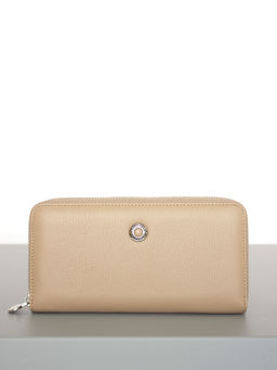 LACCOMA кошелек LA-1073-бежевый натуральная кожа