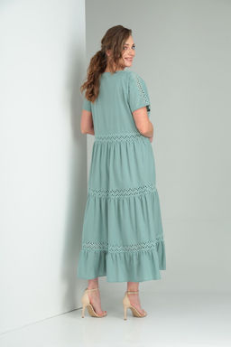 Платье AMORI 9750 ментол  фото 3