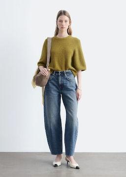 Camiseta de punto en mezcla de alpaca - H&m фото 7