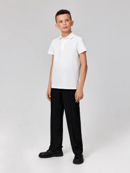ACOOLA / Сорочка-поло верхняя для мальчиков Arash белоснежный  фото 7