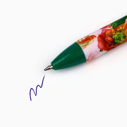 Ручка шариковая, синяя паста, 0.7 мм, автоматическая, матовая С 8 марта - Artfox фото 2